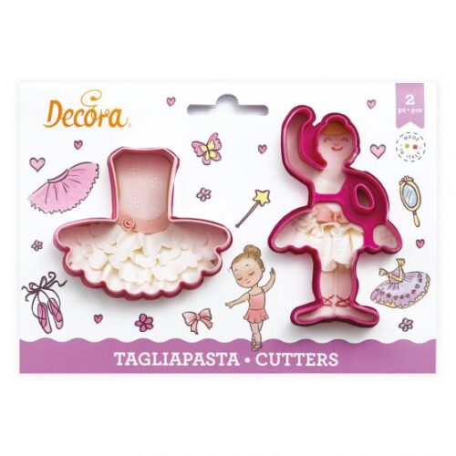 SET2 TAGLIAPASTA BALLERINA IN PLASTICA
