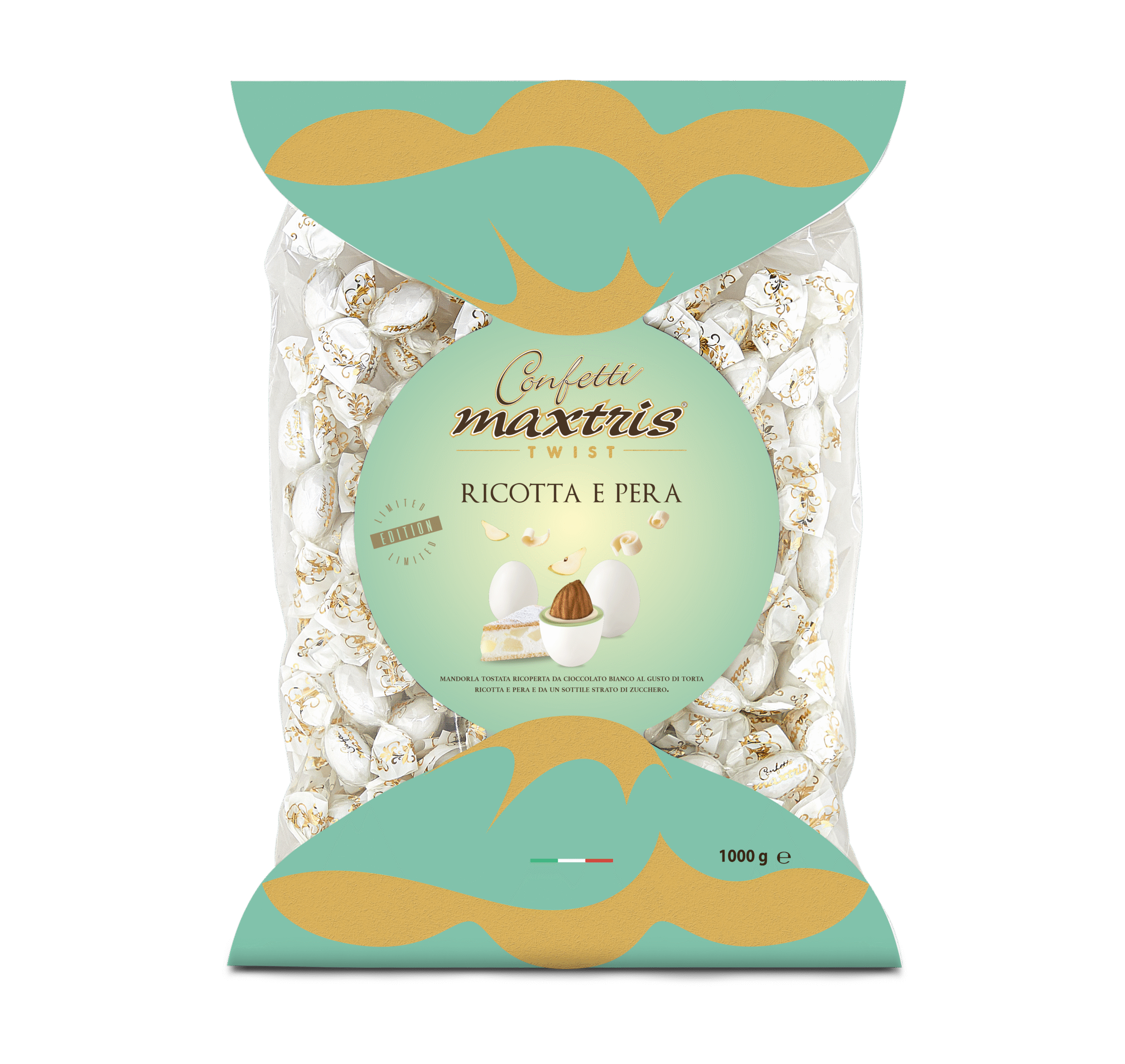Confetti Maxtris Twist Ricotta e Pera