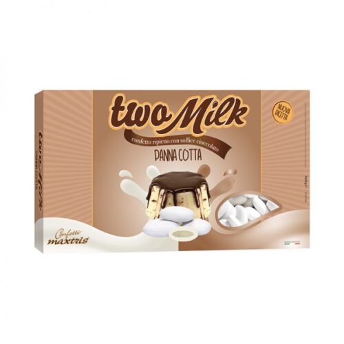 CONFETTI MAXTRIS TWO MILK PANNA COTTA
