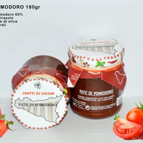 PATE' DI POMODORO - FRUTTI DI SICILIA