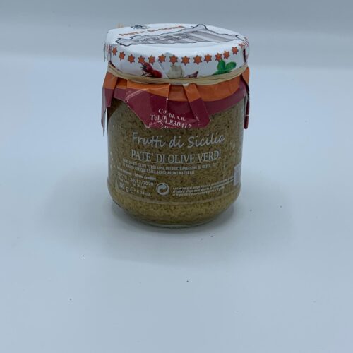 PATE DI OLIVE NERE - FRUTTI DI SICILIA