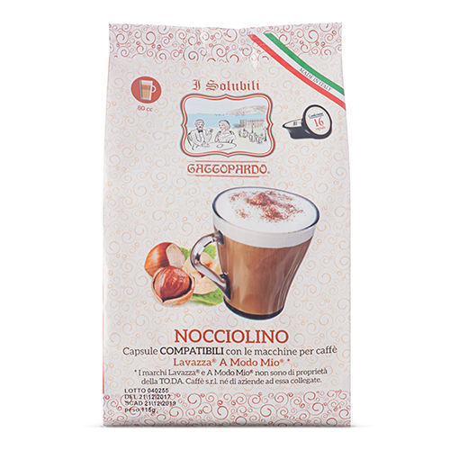 Gattopardo To.Da. Nocciolino in Capsule Compatibili "A Modo Mio"  16 pz.