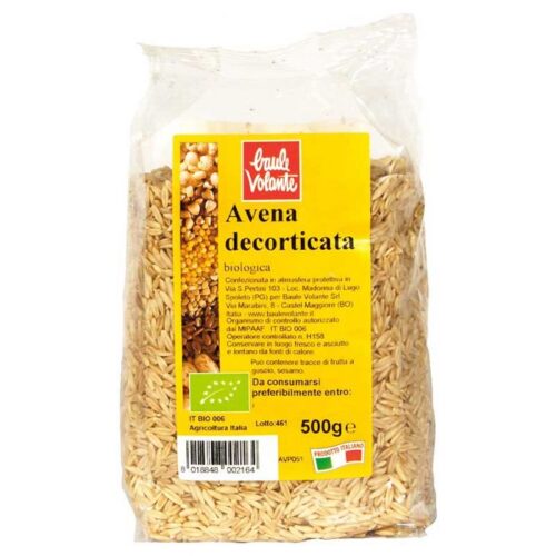 Avena Decorticata BIO - Baule Volante - 500g .