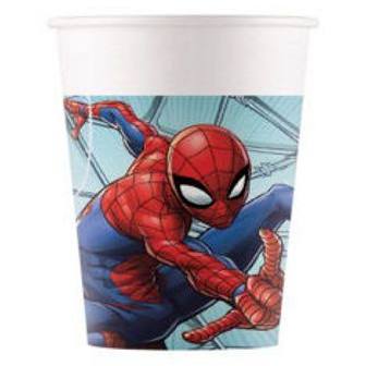 BICCHIERI DI CARTA SPIDERMAN- EXTRA