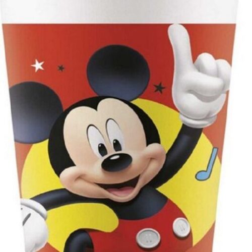 8 Bicchieri tema Topolino .