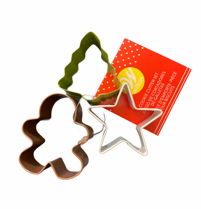 Tagliapasta Pan di Zenzero, Albero e Stella Mini - Wilton.