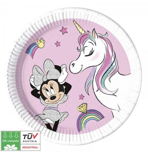 PIATTO MINNIE UNICORNO