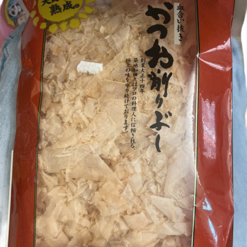 KATSUOBIUSHI CHIAINUKI -Fiocchi di Tonnetto Striato essiccati e affumicati- 100g-