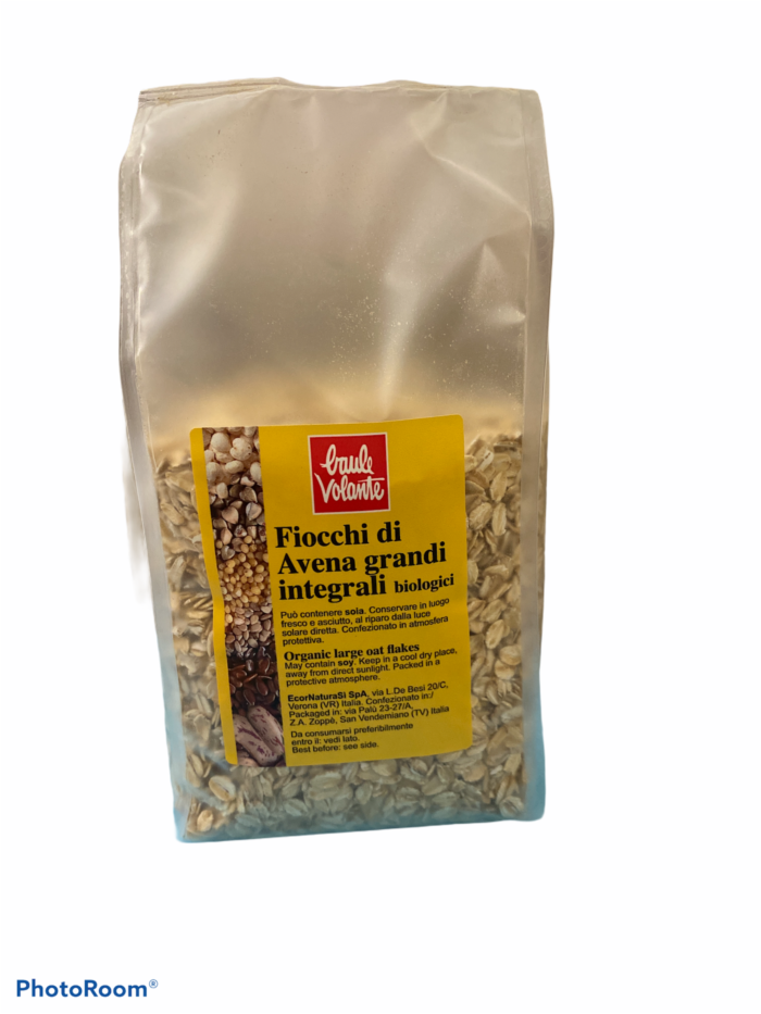Fiocchi di Avena Grandi Integrali- Bio - 500g - Baule Volante .