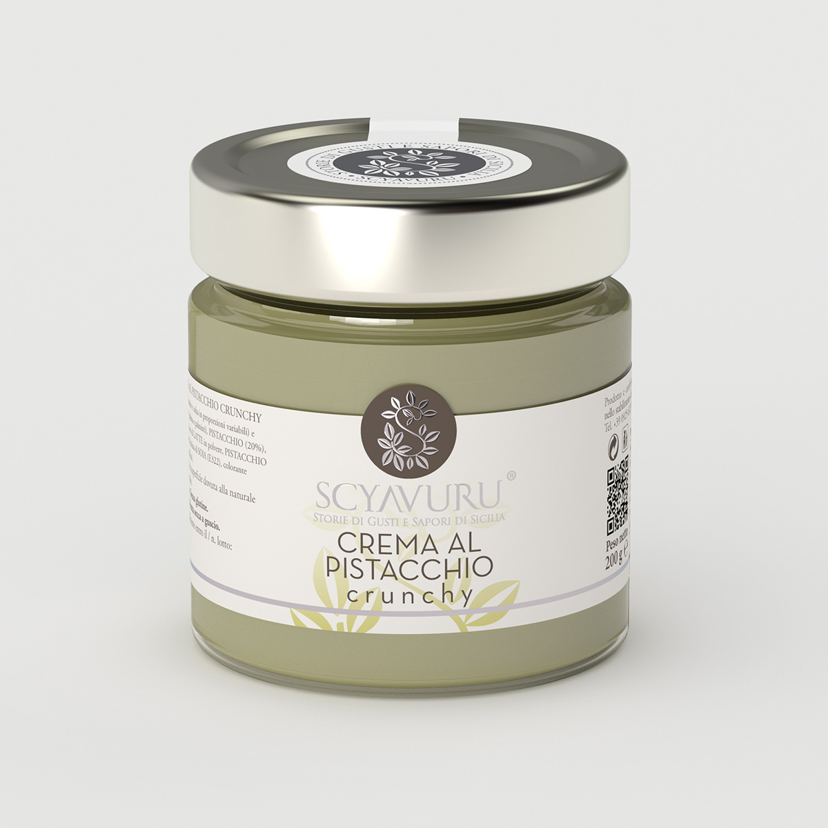 CREMA AL PISTACCHIO CRUNCHY - SCYAVURU