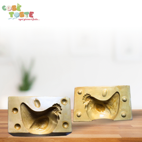 stampo gesso gallina 3d