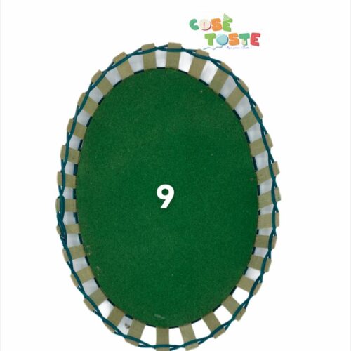 Recinto decorativo per Pecorelle Pasquali - N° 9 ( 30 x 21 cm)