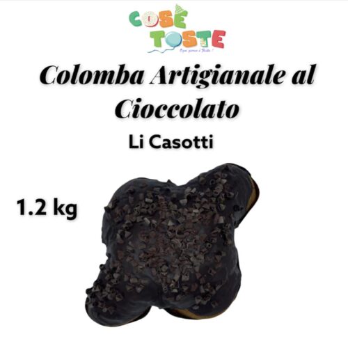 Colomba Artigianale al  Cioccolato - Li Casotti .