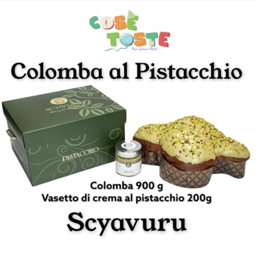 Colomba Artigianale al Pistacchio - Scyavuru .