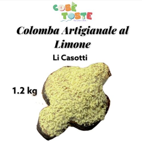 Colomba Artigianale al Limone - Li Casotti