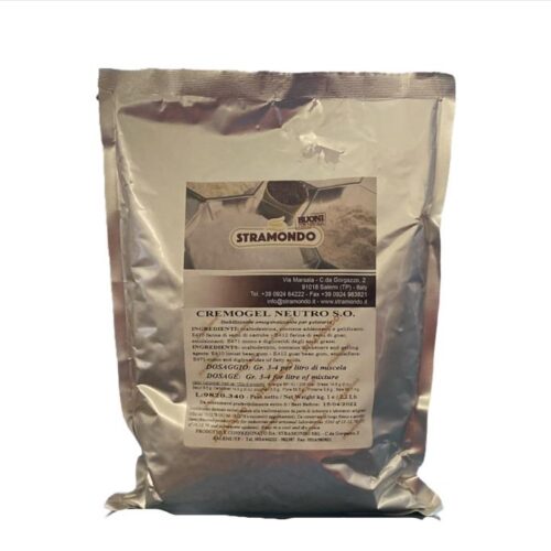 CREMOGEL NEUTRO S.O. - Stabilizzante omogeneizzante per gelateria - 1 kg