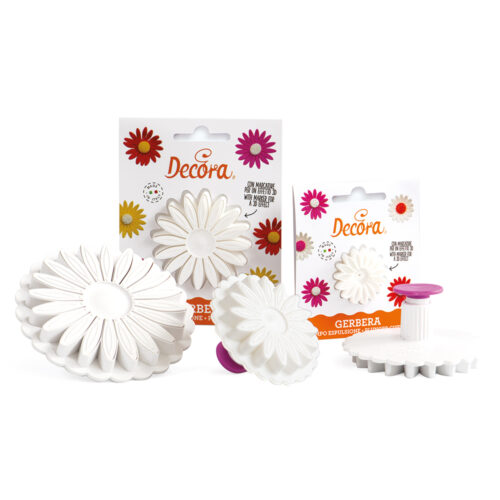 Stampo espulsione Gerbera  4 cm -  Decora.