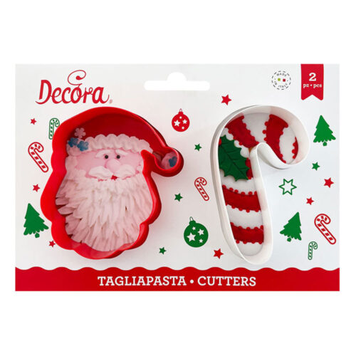 KIT TAGLIAPASTA BABBO NATALE + BASTONCIN
