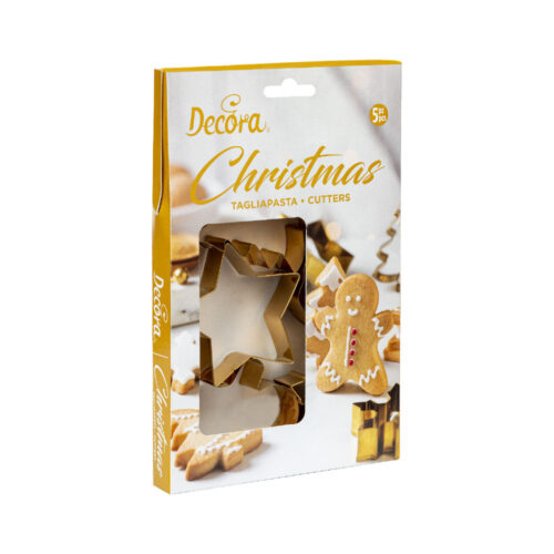 KIT 5 TAGLIAPSTA ACCIAIO NATALE