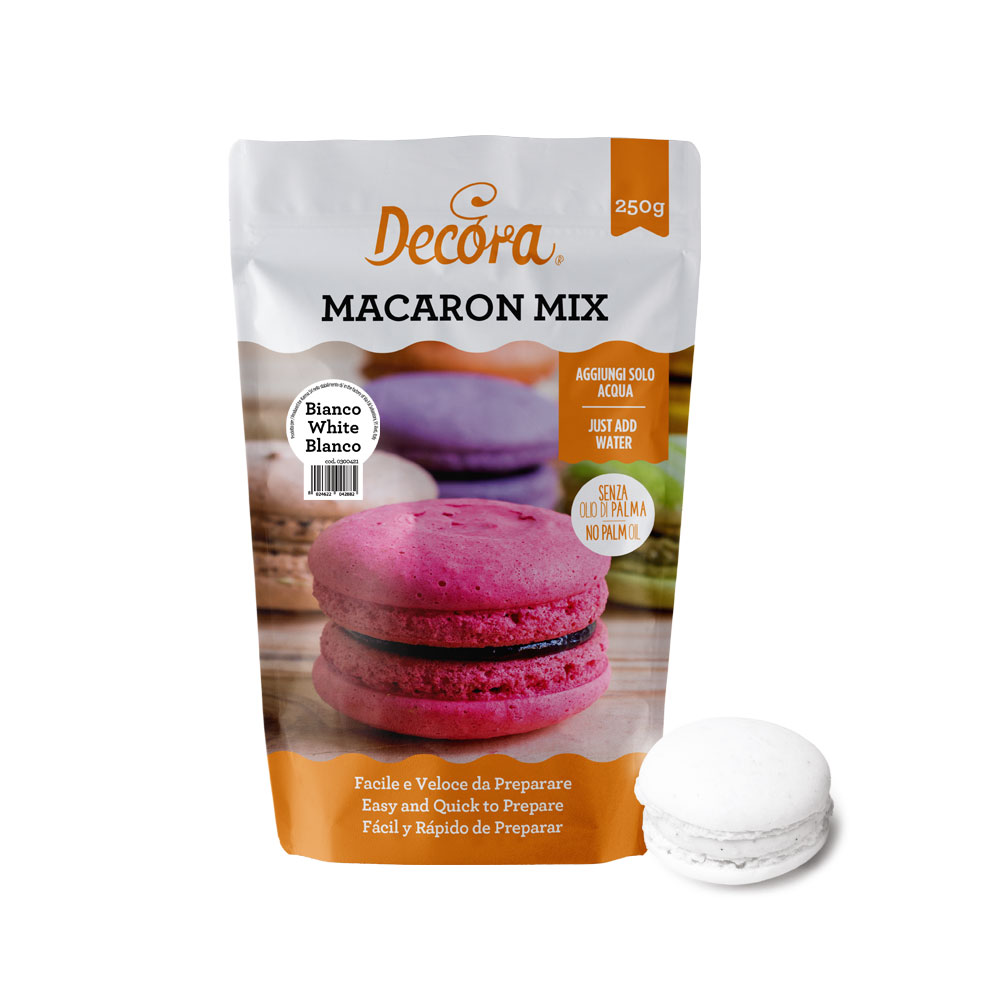 PREPARATO MACARON IN POLVERE BIANCO 250G