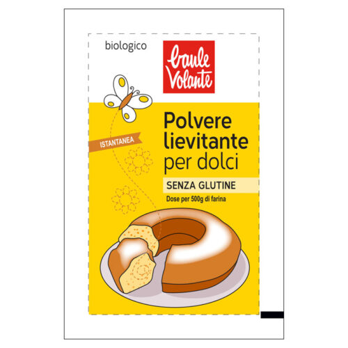 POLVERE LIEVITANTE PER DOLCI BIO- BAULE