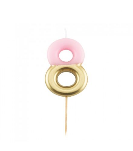 CANDELINA ROSA E ORO N. 8 GIVI ITALIA