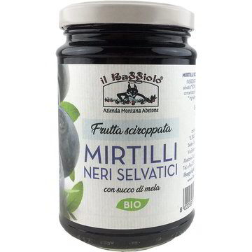 FRUTTA SCIROPPATA- MIRTILLI BIO