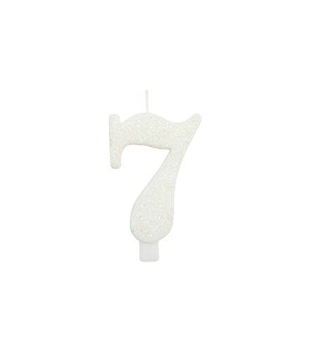 CANDELINA COLORE BIANCO N. 7