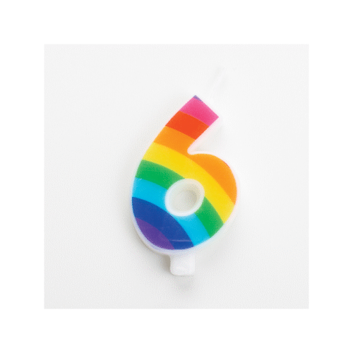 CANDELINA MULTICOLOR N. 6