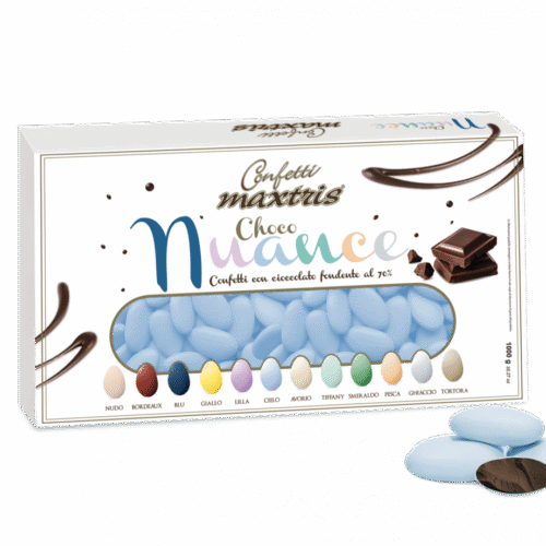 CONFETTI MAXTRIS CHOCO NUANCE CIELO