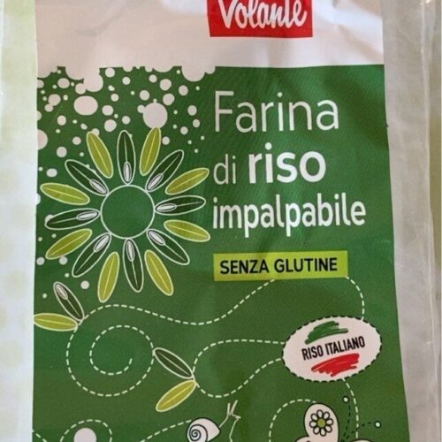 FARINA DI RISO IMPALPABILE BIO- BAULE VO