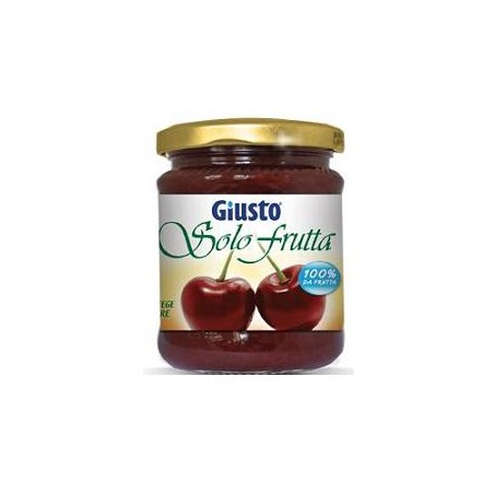 MARMELLATA -CILIEGIE NERE -GIUSTO