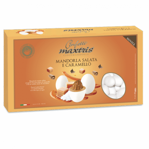 CONFETTI MAXTRIS MANDORLA SALATA E CARAM