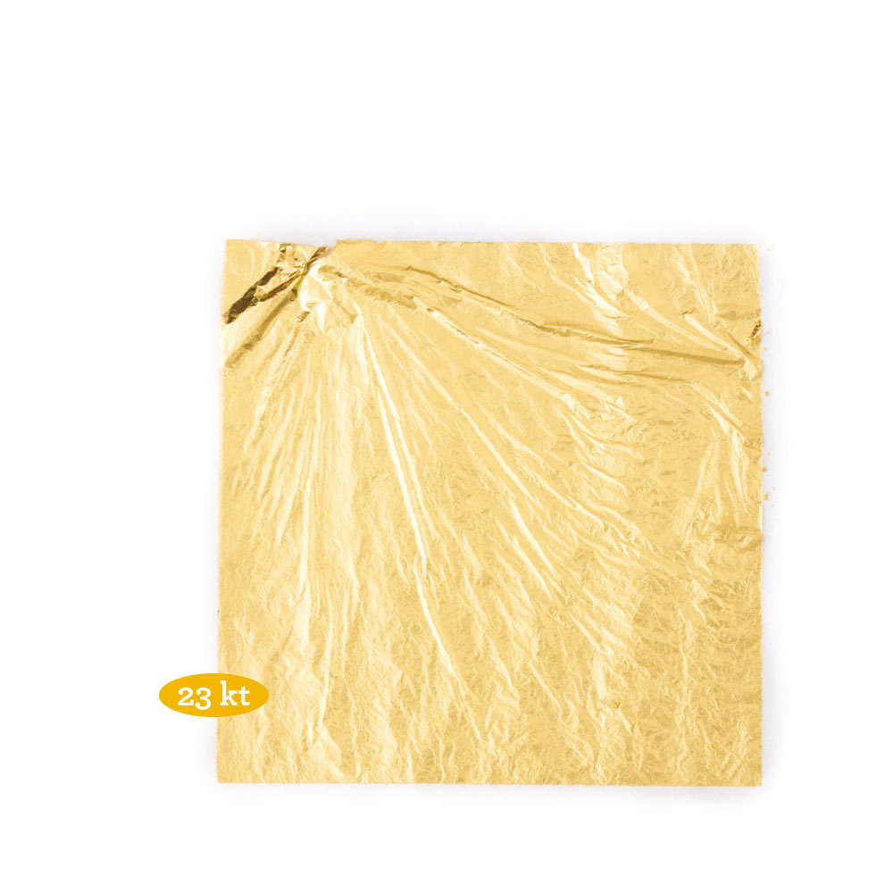 5 FOGLIE ORO ALIMENTARE 23KT - immagine 3