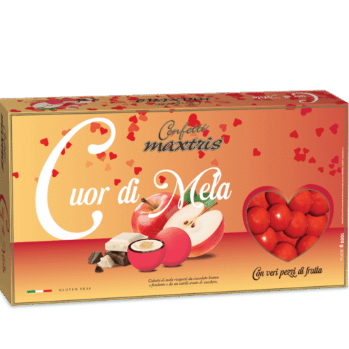 CONFETTI MAXTRIS CUOR DI MELA ROSSI
