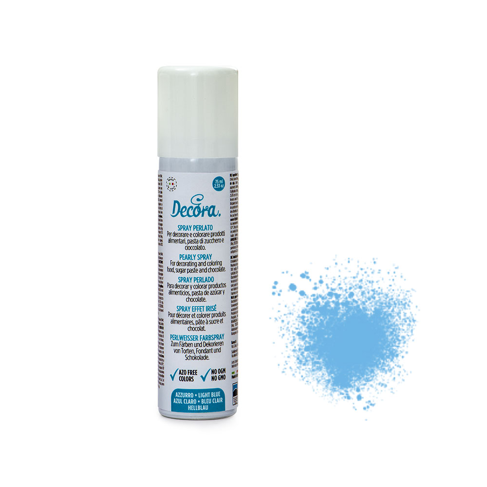 SPRAY DECORA PERLATO AZZURRO 75 ML