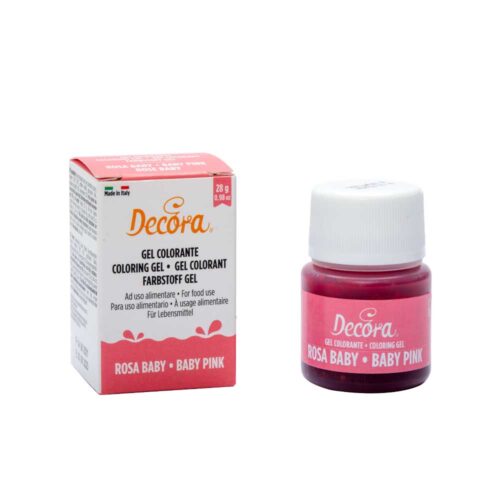 COLORANTE IN GEL - ROSA - DECORA