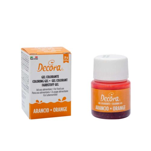 COLORANTE IN GEL- ARANCIONE - DECORA