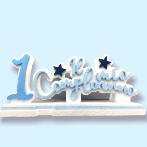 IL MIO COMPLEANNO AZZURRO POLVERE