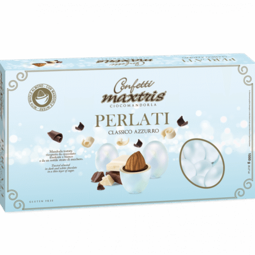CONFETTI MAXTRIS PERLATI AZZURRO - 500G