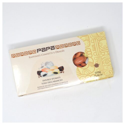 CONFETTI PAPA DOUBLE CIOCC SFUMATO ARANC