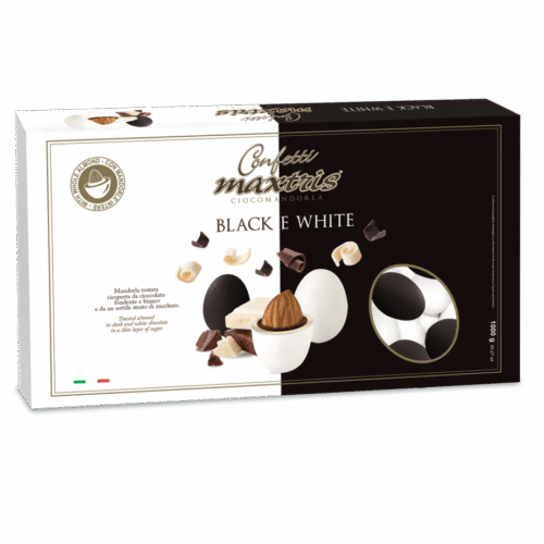CONFETTI MAXTRIS CIOCOM BIANCO NERI