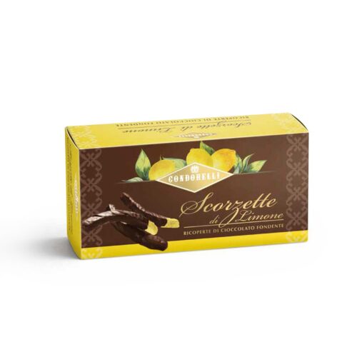 SCORZE D'ARANCIA  LIMONE CON CIOCC -80G