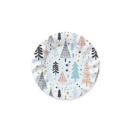 8 piatti o 25 cm christmas vibes
