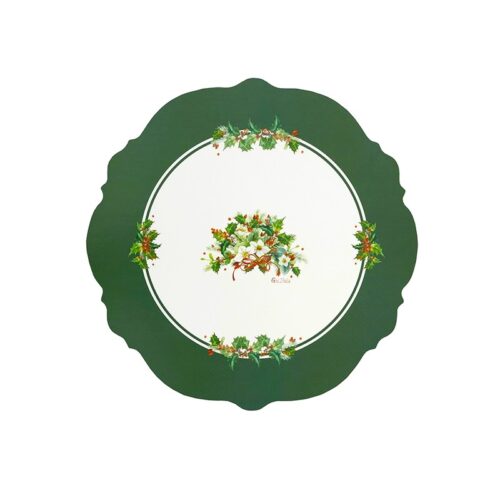 sottopiatto 33cm christmas tradition 4pz