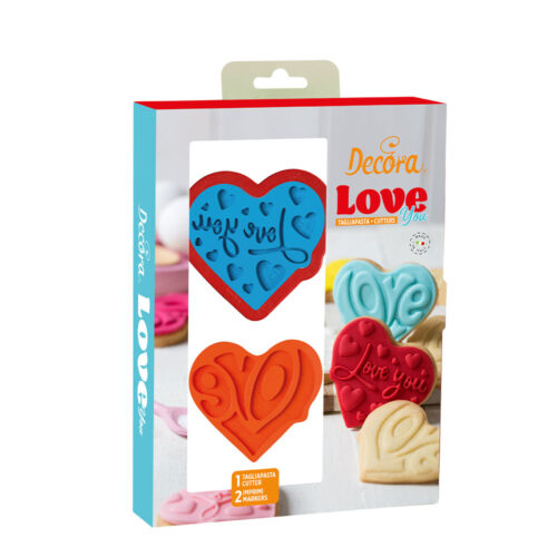 SET TAGLIAPASTA E MARCATORI LOVE