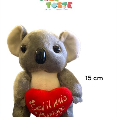 KOALA 15 CM CON CUORE