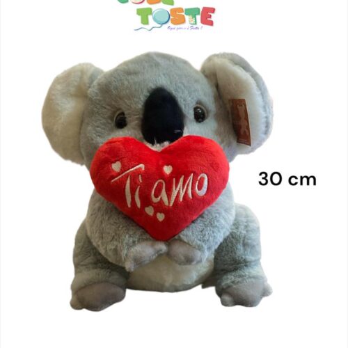 KOALA 30 CM CON CUORE