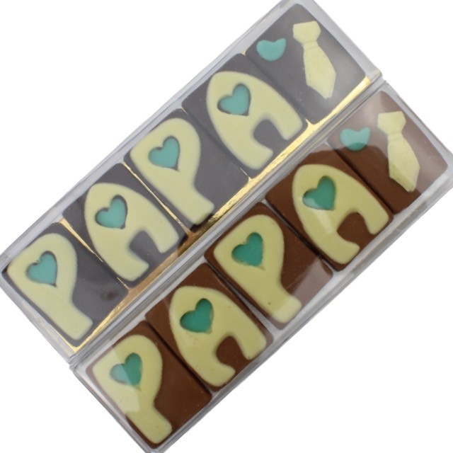 SCRITTA PAPA' CIOCCOLATO