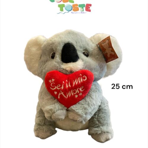 KOALA 20 CM CON CUORE
